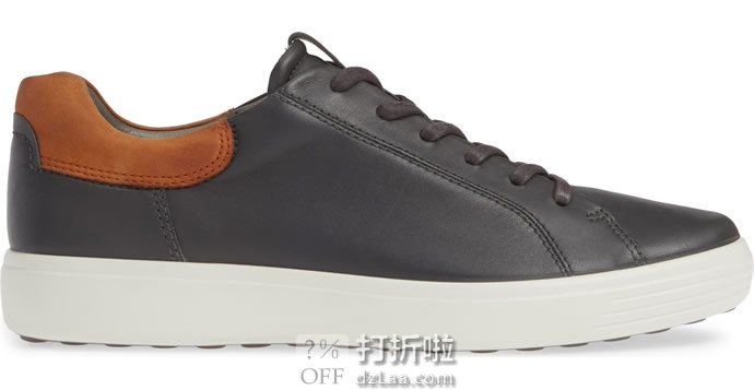 ECCO 爱步 SOFT 7 柔酷7号 男式休闲鞋 板鞋 3.8折.97 海淘转运到手约￥511