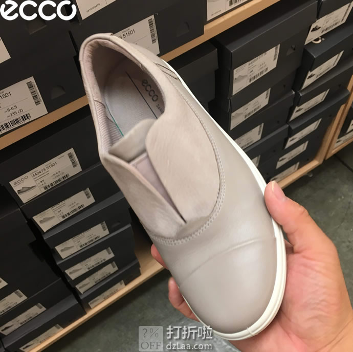 ECCO 爱步 Soft 7 III 柔酷7号 III 一脚套女式休闲鞋 4.4折.43 海淘转运到手约￥432