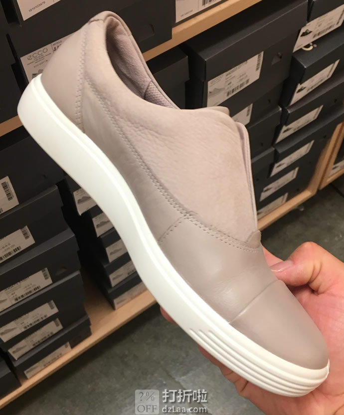 ECCO 爱步 Soft 7 III 柔酷7号 III 一脚套女式休闲鞋 4.4折.43 海淘转运到手约¥432