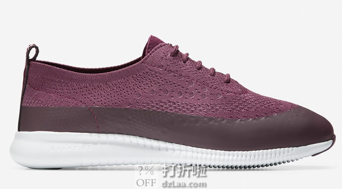 Cole Haan 可汗 2.Zerogrand 针织网面 布洛克风格 女式休闲鞋 38.5码2.8折.24 海淘转运到手约￥454