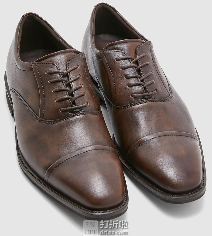 ECCO 爱步 Calcan 系带正装男鞋 牛津鞋 42码2.9折.04 海淘转运到手约￥502