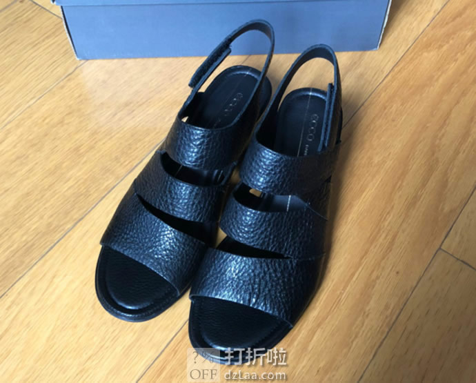 ECCO 爱步 Shape 35 型塑35 女式坡跟凉鞋 3.7折.27 海淘转运到手约￥482