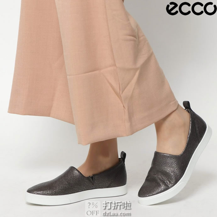 ECCO 爱步 Gillian 吉莉系列 一脚套 女式休闲鞋 38码3.3折.71 海淘转运到手约 ￥421