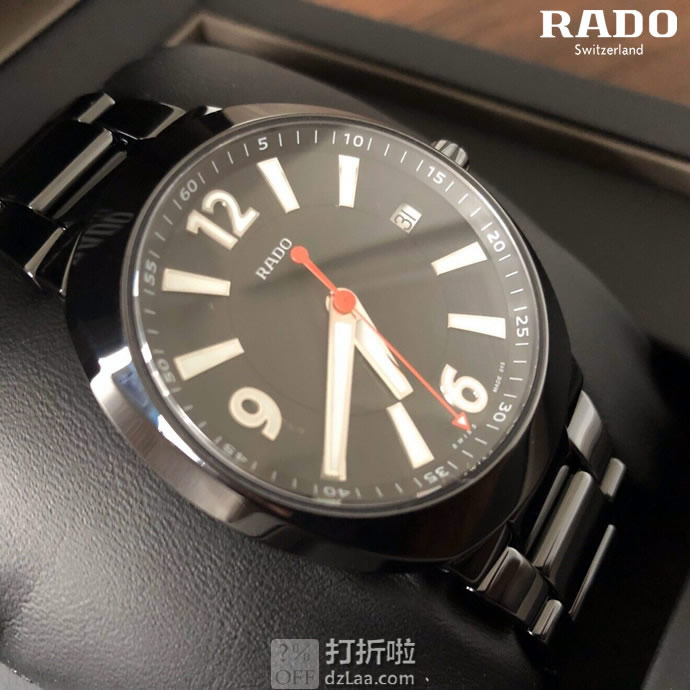 RADO 雷达表 帝星系列 R15517152 陶瓷 男式手表 优惠码折后0.83 海淘转运关税补贴到手约￥3503