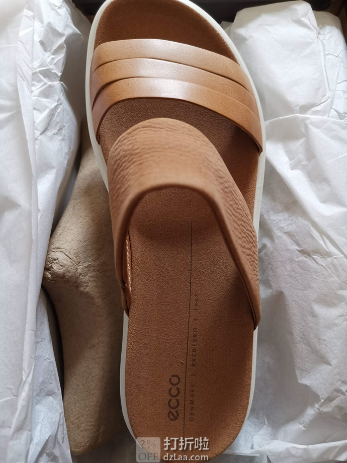 ECCO 爱步 Flowt 女式拖鞋 凉鞋 35码2.5折.74 海淘转运到手约￥270