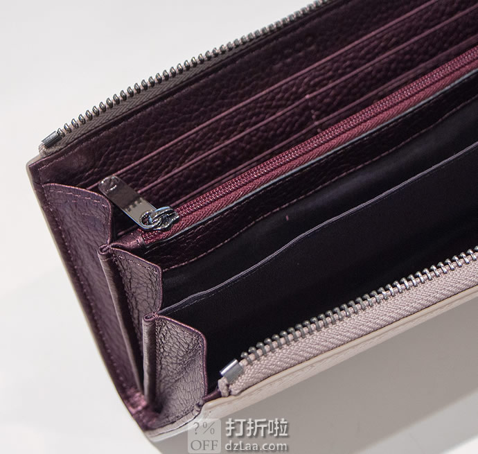 ECCO 爱步 SP 3 柔酷粒纹3 女式长款钱包 手拿包 1.8折.04 海淘转运到手￥213