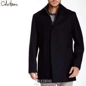COLE HAAN 可汗 羊毛呢男式外套 L码1.5折$57.99 海淘转运到手约￥488