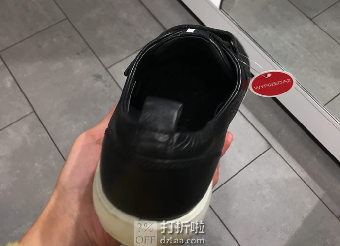 ECCO 爱步 SOFT 8 柔酷8号 三魔术贴 男式低帮板鞋 44码5.2折.41 海淘转运到手约¥717