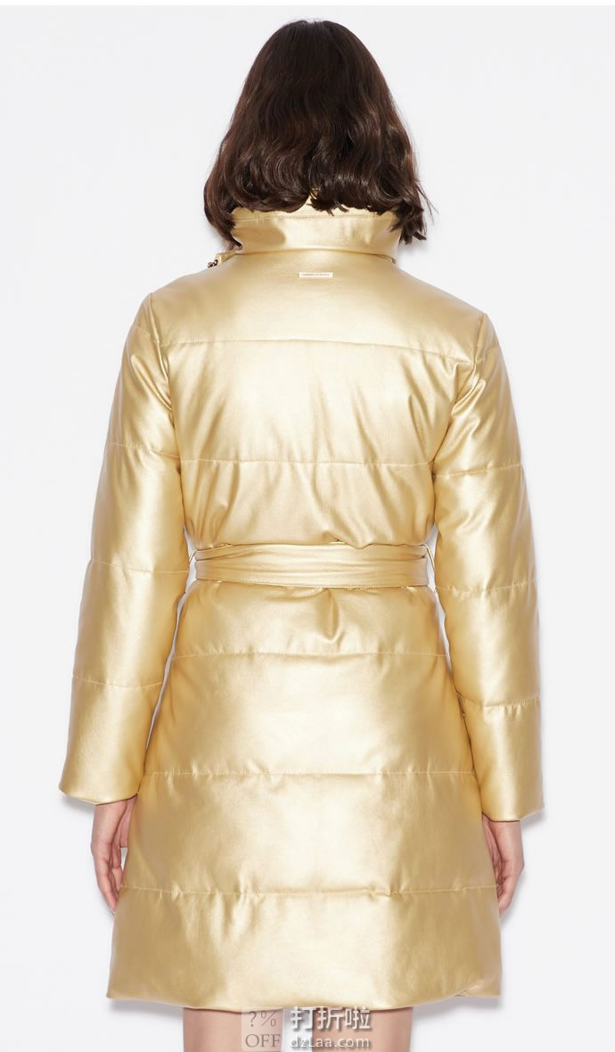 A|X Armani Exchange 阿玛尼 女式中长款保暖外套 M码3.3折.9 海淘转运到手约¥799