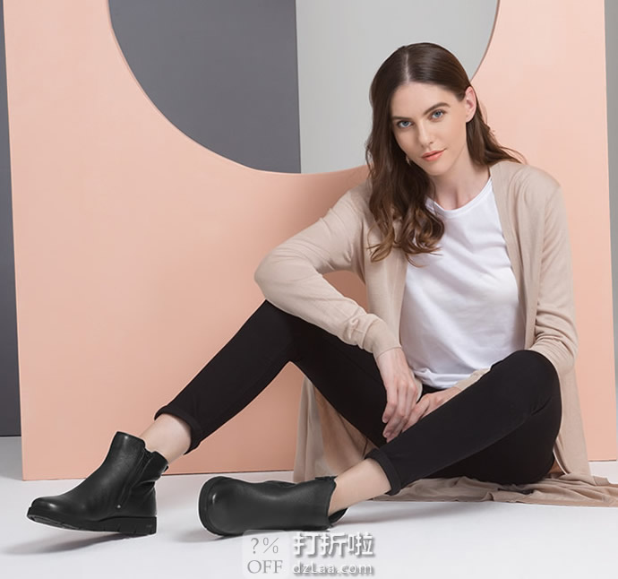 ECCO 爱步 Bella 贝拉系列 女式踝靴 36码3折.98 海淘转运到手约¥410