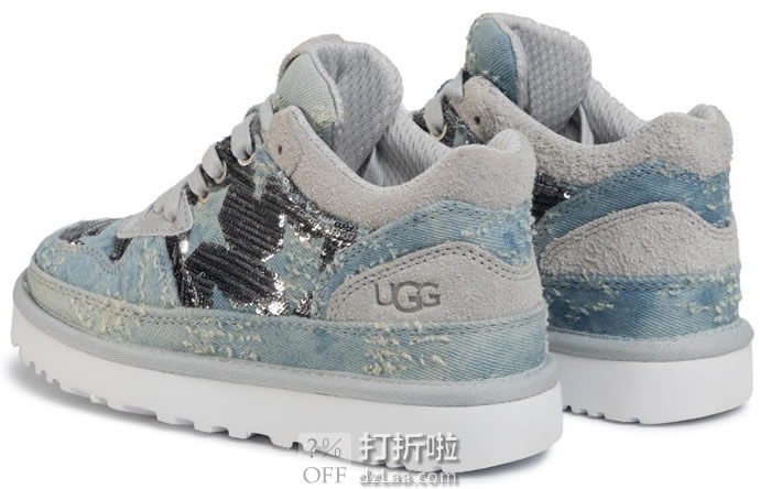 UGG HIGHLAND 女式时尚亮片运动鞋 1109631 4.3折.75 海淘转运到手约￥393