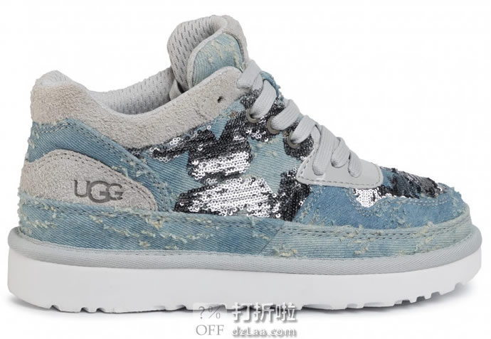 UGG HIGHLAND 女式时尚亮片运动鞋 1109631 4.3折.75 海淘转运到手约￥393