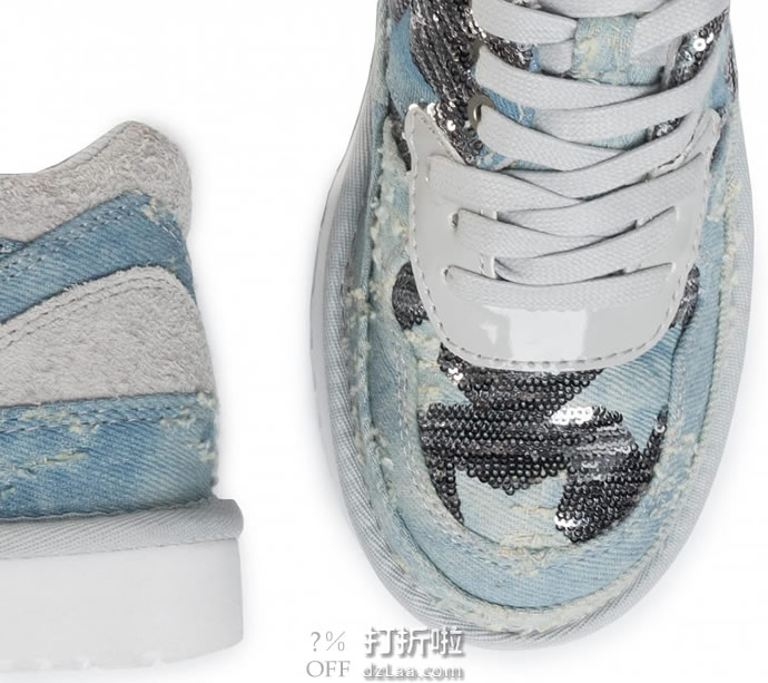 UGG HIGHLAND 女式时尚亮片运动鞋 1109631 4.3折.75 海淘转运到手约￥393