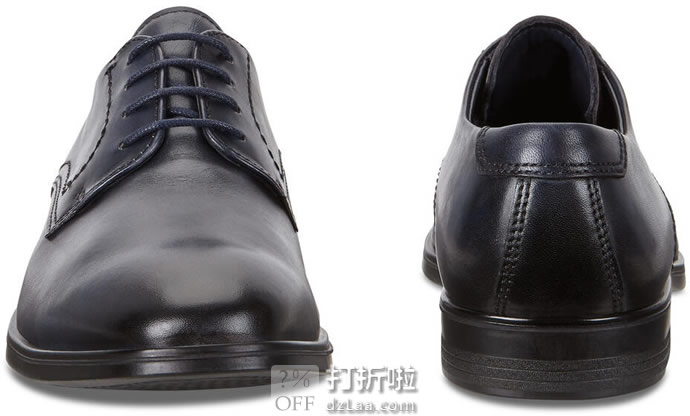 ECCO 爱步 Melbourne 墨本系列 男式德比鞋 正装鞋 44码4.4折.61 海淘转运到手约￥562