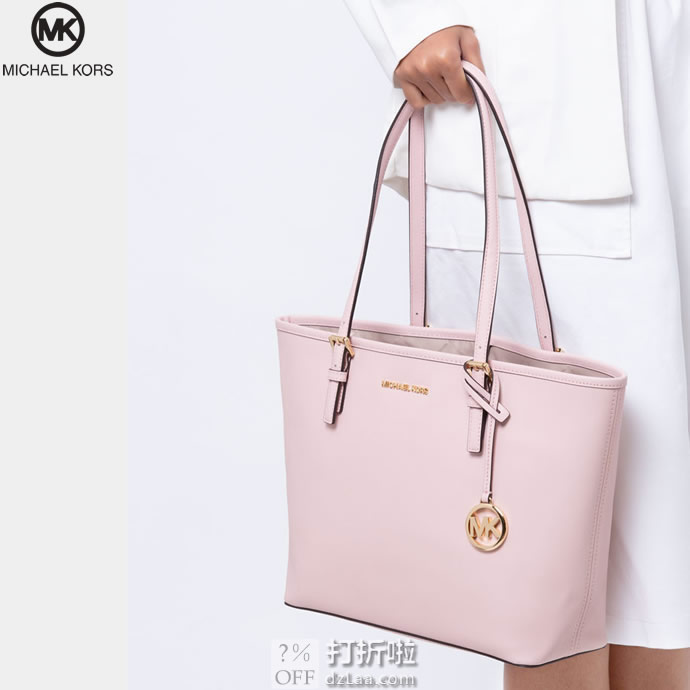 Michael Kors 迈克·科尔斯 Jet Set系列 MK 中号女式托特包 单肩包 3折.35 海淘转运到手约￥689