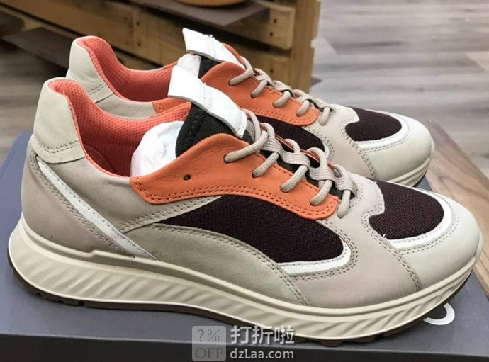 ECCO 爱步 ST.1 适动系列 撞色 运动女鞋 休闲鞋 4.3折.77 海淘转运到手约￥642
