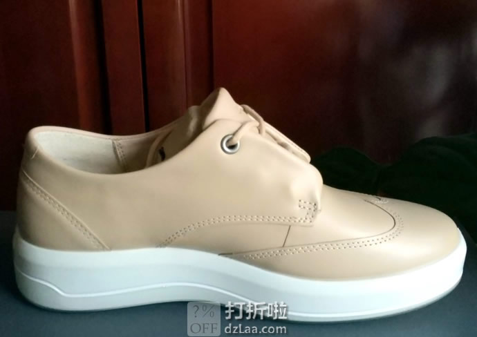 ECCO 爱步 Soft 9 柔酷9号 布洛克风格 女式休闲鞋 39码2折.4 海淘转运到手约￥341