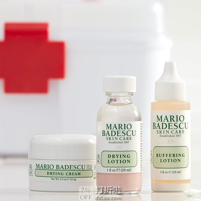 Mario Badescu 净痘急救套装 7.5折.5 海淘转运到手约￥259