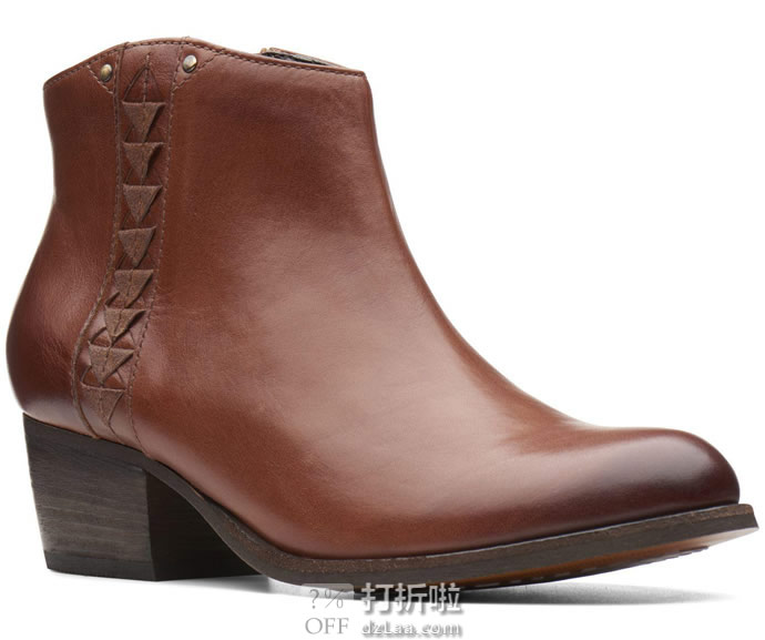 Clarks 其乐 Maypearl Fawn 女式短靴 5码1.3折.86 海淘转运到手约¥216