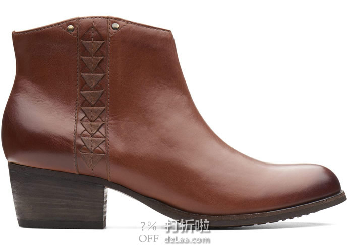 Clarks 其乐 Maypearl Fawn 女式短靴 5码1.3折.86 海淘转运到手约¥216