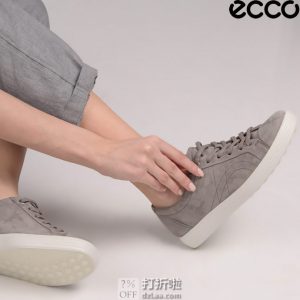 ECCO 爱步 SOFT 7 柔酷7号 缝线装饰 女式休闲鞋 板鞋 36码2.8折$30.36 海淘转运到手约￥305
