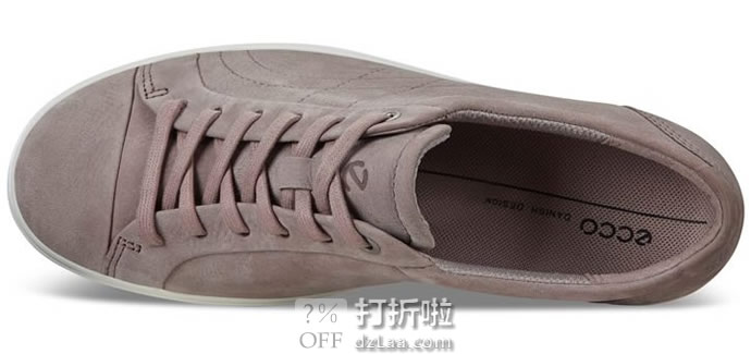 ECCO 爱步 SOFT 7 柔酷7号 缝线装饰 女式休闲鞋 板鞋 36码2.8折.36 海淘转运到手约¥305
