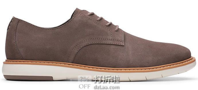 白菜 Clarks 其乐 Draper Lace 男式牛津鞋 40码1.3折.87海淘转运到手约¥202