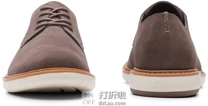 白菜 Clarks 其乐 Draper Lace 男式牛津鞋 40码1.3折.87海淘转运到手约¥202