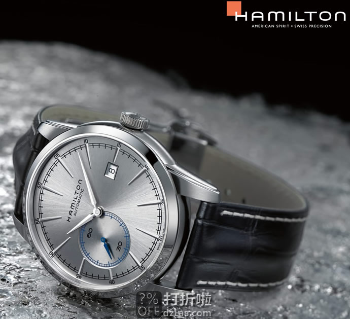 Hamilton 汉密尔顿 永恒经典铁路系列 男式机械表 H40515781 优惠码折后$417.05史低 海淘转运关税补贴到手约￥3131 国内￥7862