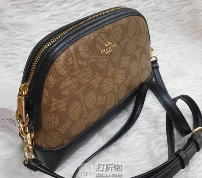 COACH 蔻驰 Signature Mini Dome  经典圆顶挎包 3.6折7.99 海淘转运到手约￥795