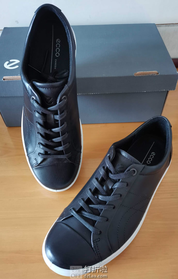 ECCO 爱步 SOFT 7 柔酷7号 缝线装饰 女式休闲鞋 板鞋 2.5折.54起 海淘转运到手约￥283