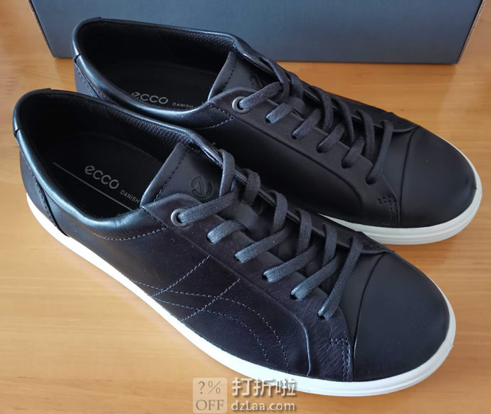 ECCO 爱步 SOFT 7 柔酷7号 缝线装饰 女式休闲鞋 板鞋 2.5折.54起 海淘转运到手约￥283