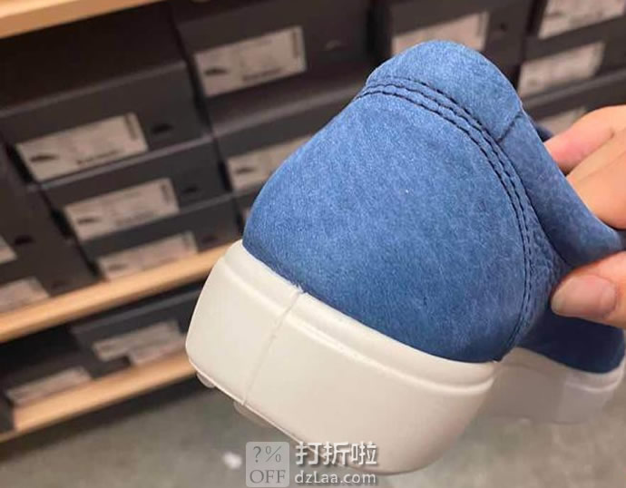 ECCO 爱步 SOFT 7 柔酷7号 缝线装饰 女式休闲鞋 板鞋 2.5折.54起 海淘转运到手约￥283