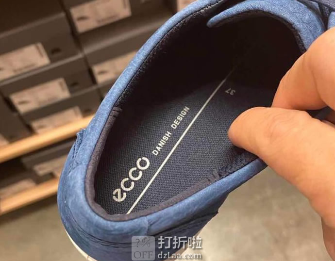 ECCO 爱步 SOFT 7 柔酷7号 缝线装饰 女式休闲鞋 板鞋 2.5折.54起 海淘转运到手约￥283