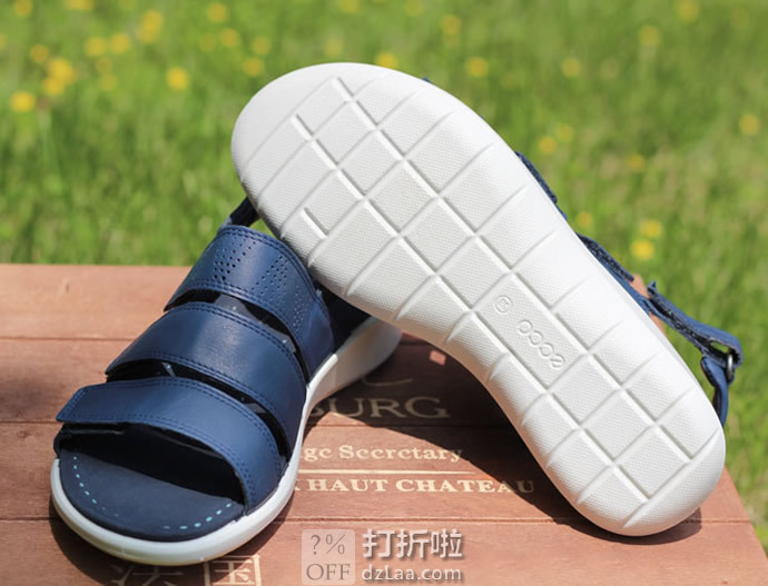 ECCO 爱步 Soft 5 柔酷5号 女式平底凉鞋 35码4.2折.45 海淘转运到手约￥404 国内￥979