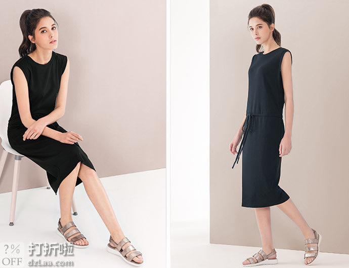 ECCO 爱步 Soft 5 柔酷5号 女式平底凉鞋 35码4.2折.45 海淘转运到手约￥404 国内￥979