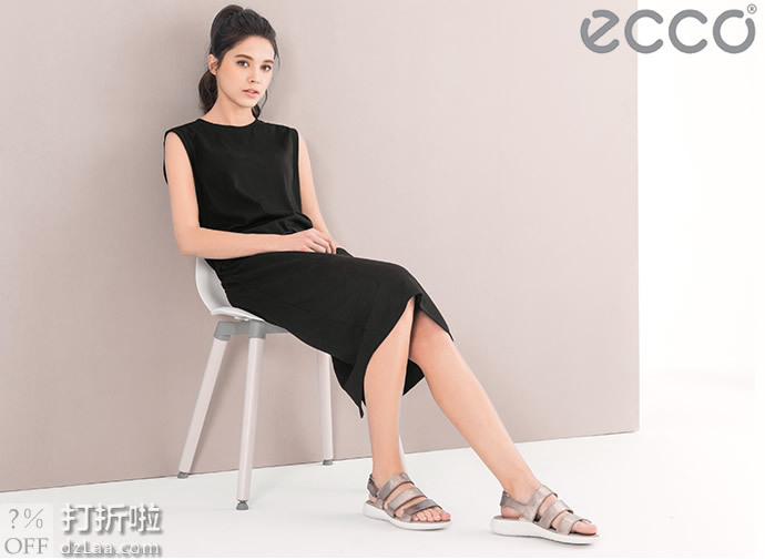 ECCO 爱步 Soft 5 柔酷5号 女式平底凉鞋 35码4.2折.45 海淘转运到手约￥404 国内￥979