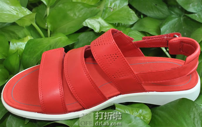 ECCO 爱步 Soft 5 柔酷5号 女式平底凉鞋 37码3.3折.18 海淘转运到手约¥335