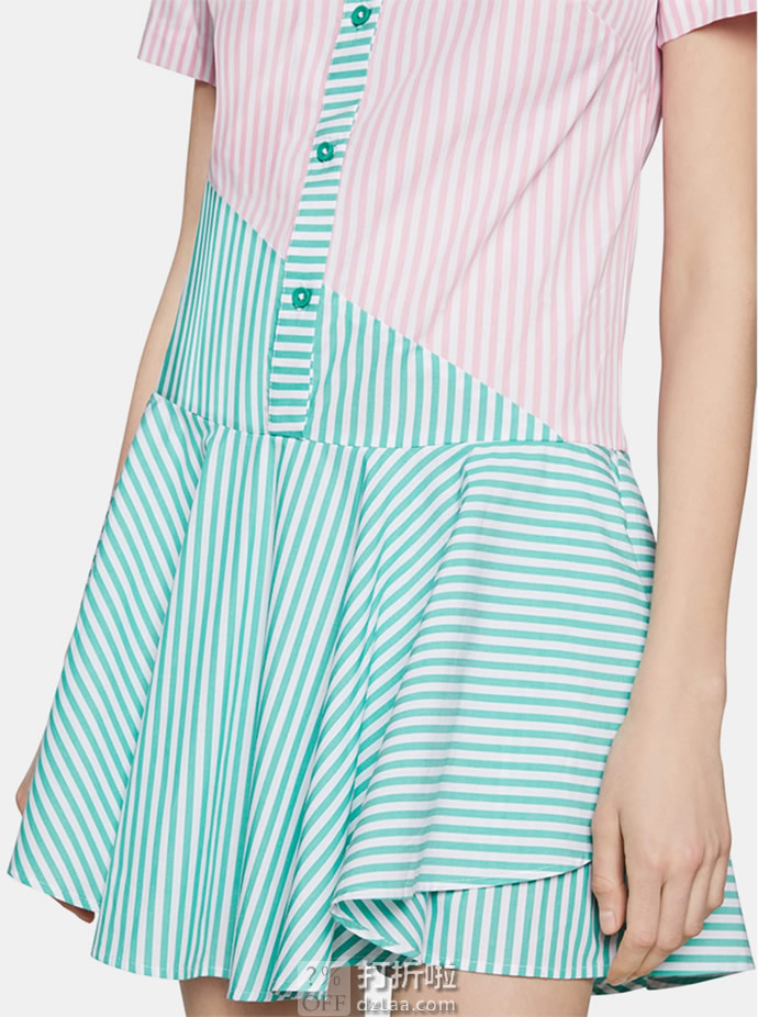 BCBGeneration 短袖衬衫连衣裙 1.8折.99 海淘转运到手约￥151