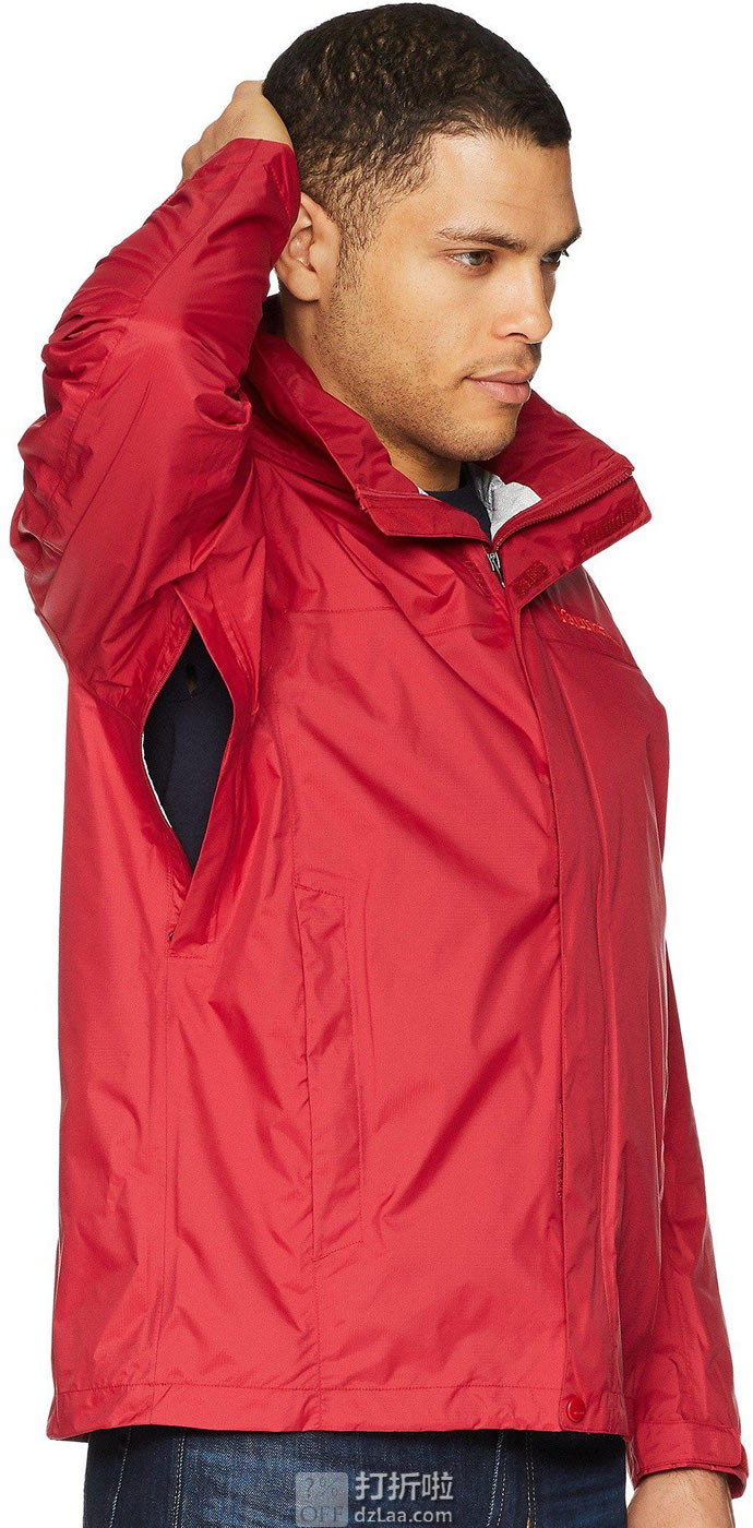 Marmot 土拨鼠 Precip 轻量防水透气 户外男式冲锋衣 S码3.1折.76 海淘转运到手约￥246