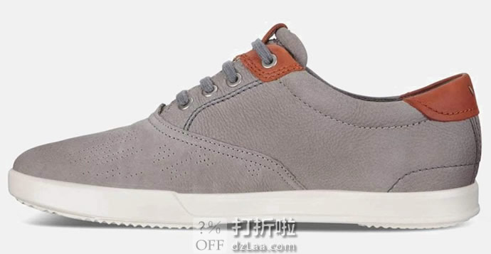ECCO 爱步 Collin 2.0 CVO 男式系带休闲鞋 40码3.8折.53海淘转运到手￥497