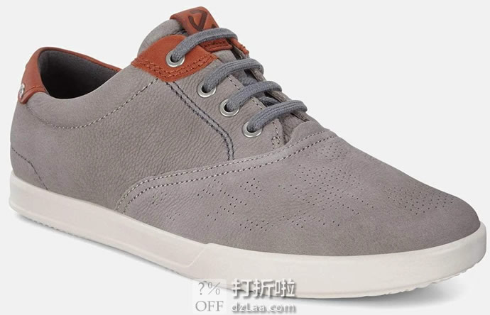 ECCO 爱步 Collin 2.0 CVO 男式系带休闲鞋 40码3.8折.53海淘转运到手￥497