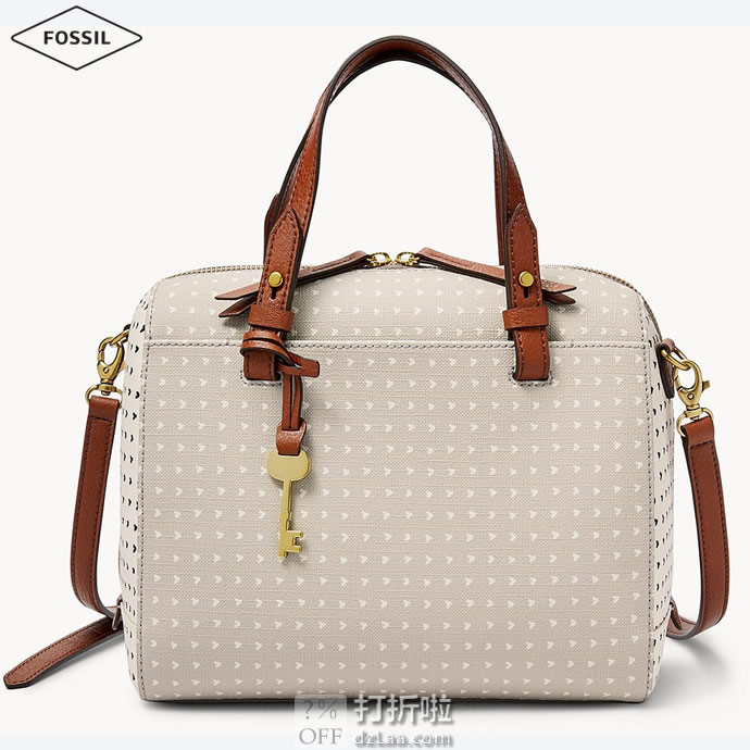 Fossil 化石 Rachel PVC印花 女式手提包 4折.2 海淘转运到手约￥440