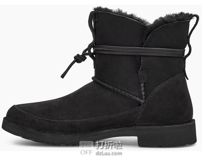 UGG 时尚绑带 女式羊毛保暖雪地靴 3.9折.91 海淘转运到手约￥563