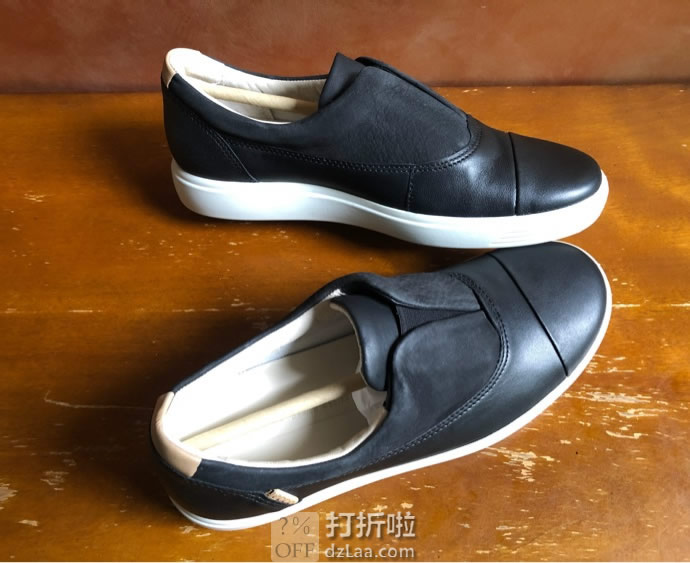 ECCO 爱步 Soft 7 III 柔酷7号 III 一脚套女式休闲鞋 35码2.5折.36 海淘转运到手约￥282