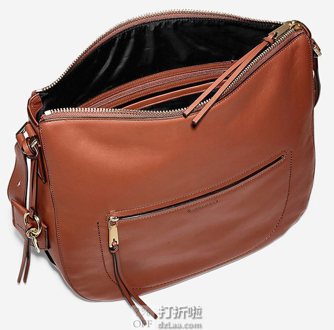 Cole Haan 可汗 Marli 防RFID信息窃取 女式半月包 1.7折.05史低 海淘转运到手约¥531