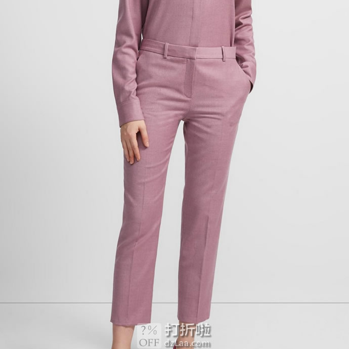 THEORY 希尔瑞 纯羊毛 女式西装裤 九分裤 2码2.6折.32 海淘转运到手约￥667