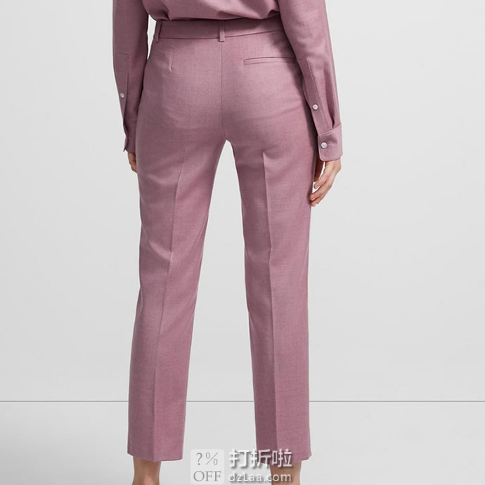 THEORY 希尔瑞 纯羊毛 女式西装裤 九分裤 2码2.6折.32 海淘转运到手约￥667