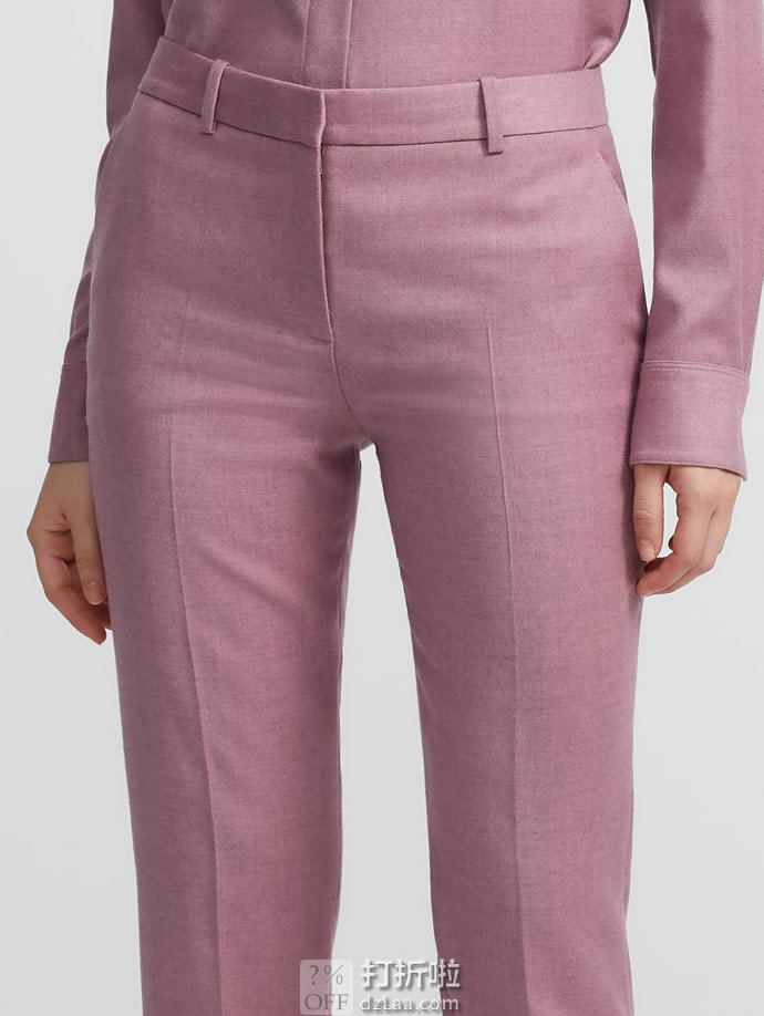 THEORY 希尔瑞 纯羊毛 女式西装裤 九分裤 2码2.6折.32 海淘转运到手约￥667