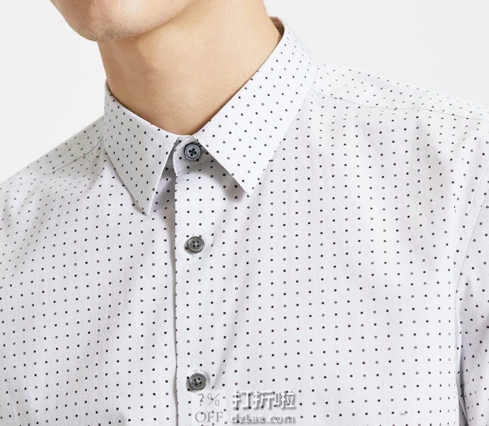Theory 希尔瑞 Irving系列 男式短袖衬衫 S码2.1折.96 海淘转运到手约￥452